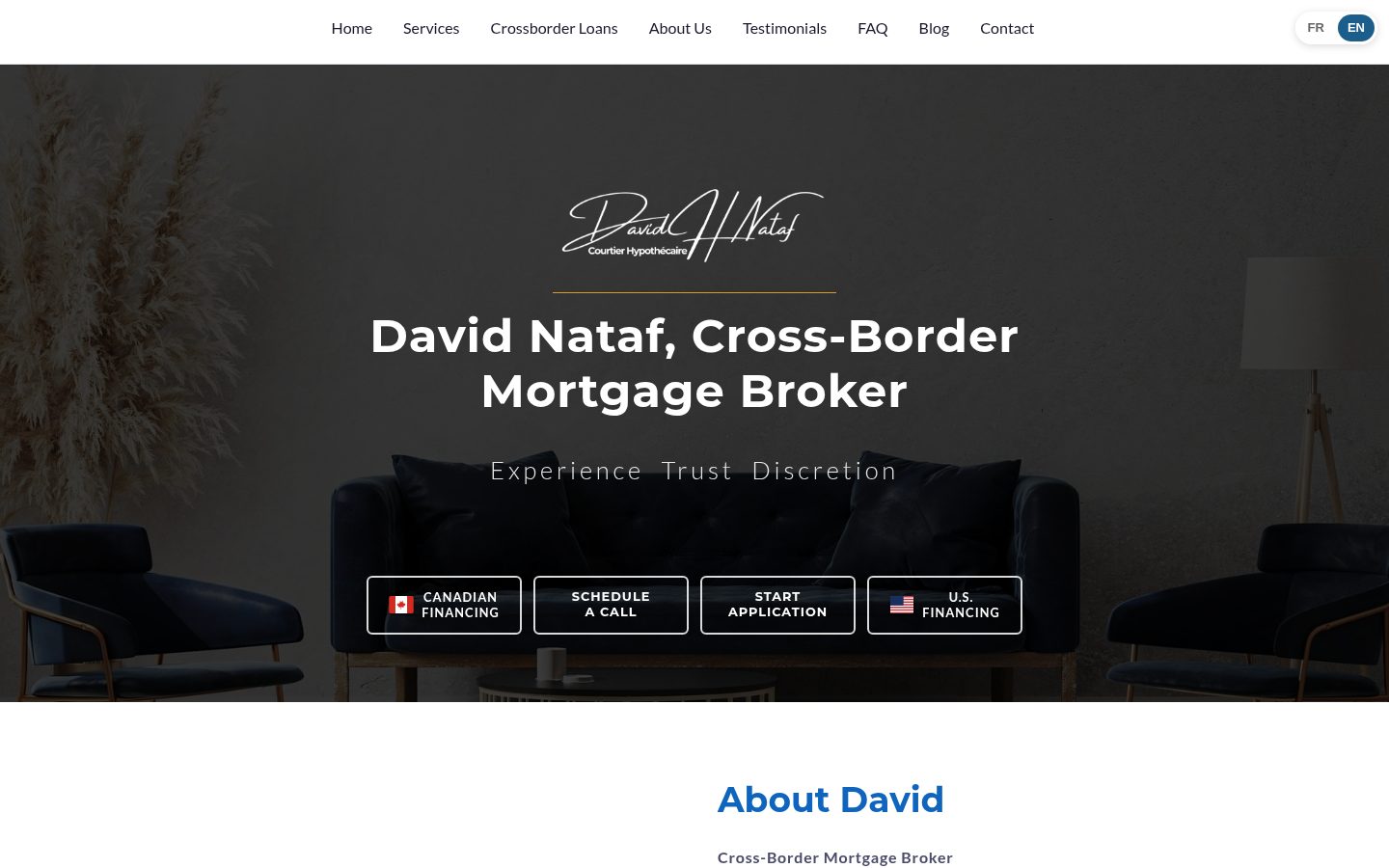 Nataf website preview